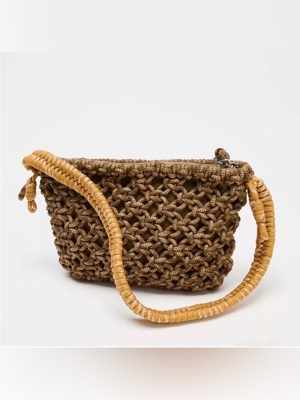 ZARA ROPE SHOULDER BAG - Picture 2 of 12
